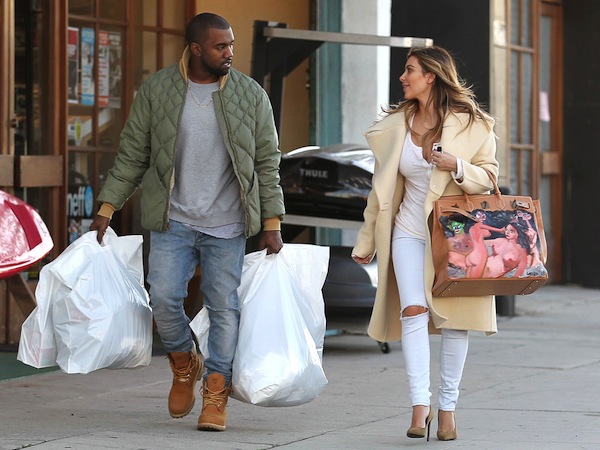 kim kardashian custom hermes bag