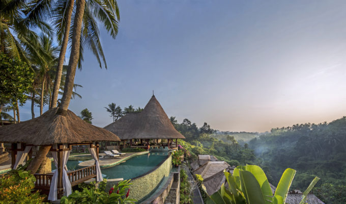 Sunrise at Viceroy Bali Main Pool