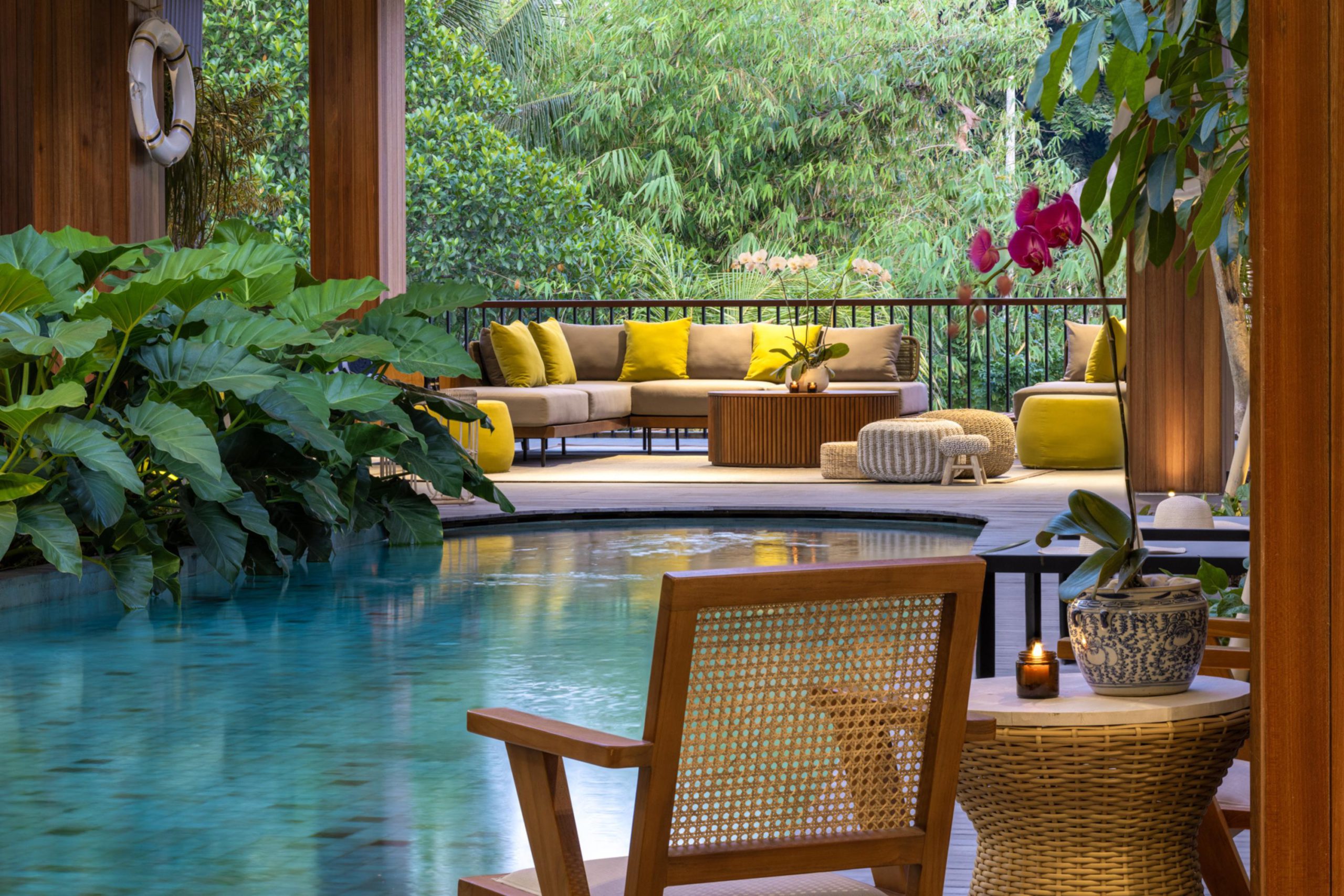 Akashi Residence Canggu Bali Living Area formerly Boss House Bali