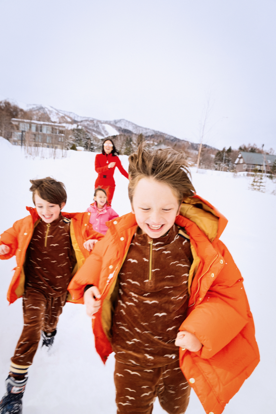 Georgina Wilson and kids